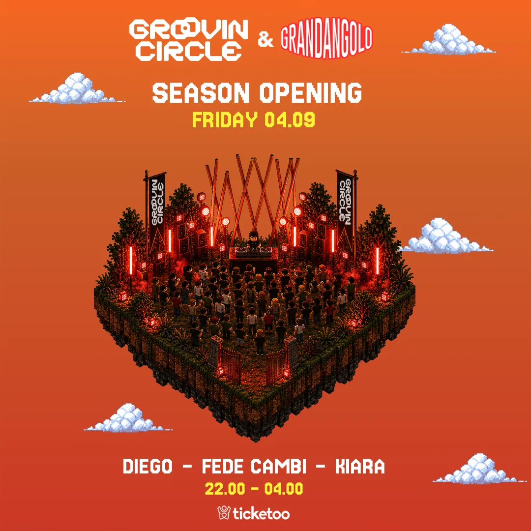 Groovin Circle Opening 04.09 - Free Entry Pre-Order