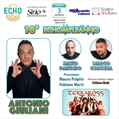 Risollevante Cabaret Per 18 Anni Echo Events